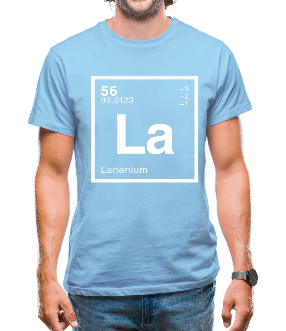 Lane - Periodic Element Mens T-Shirt