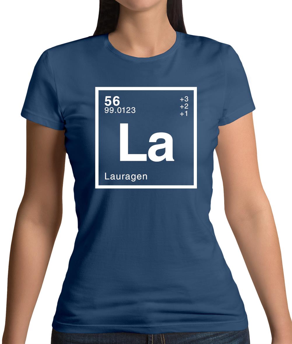 Laura - Periodic Element Womens T-Shirt