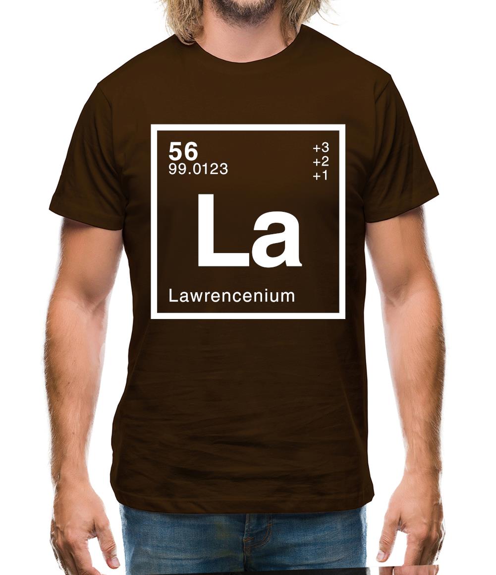 Lawrence - Periodic Element Mens T-Shirt