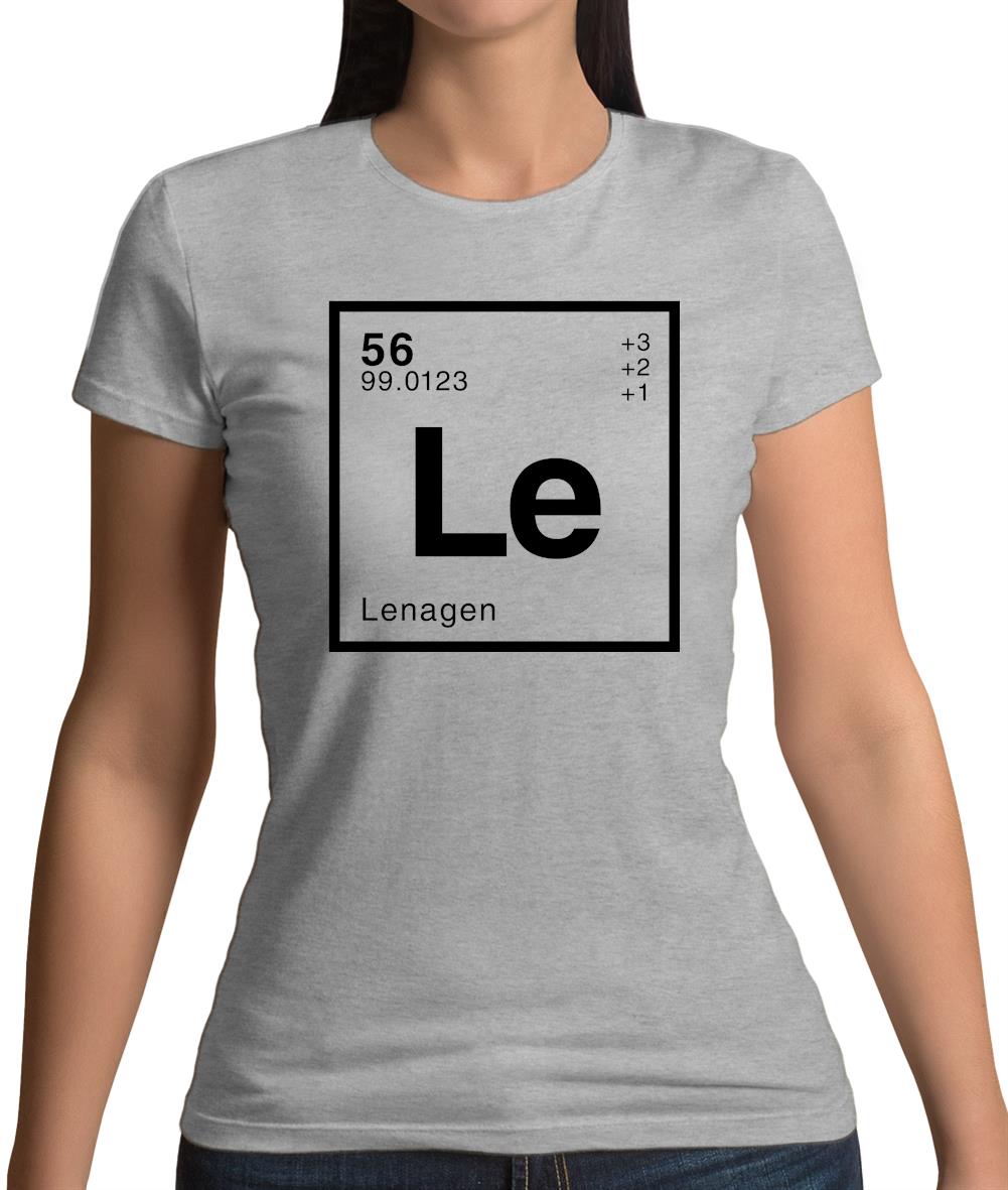 Lena - Periodic Element Womens T-Shirt