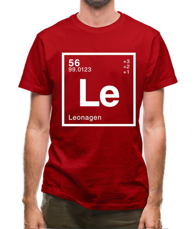 Leona - Periodic Element Mens T-Shirt