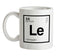 Element Name LEROY Ceramic Mug