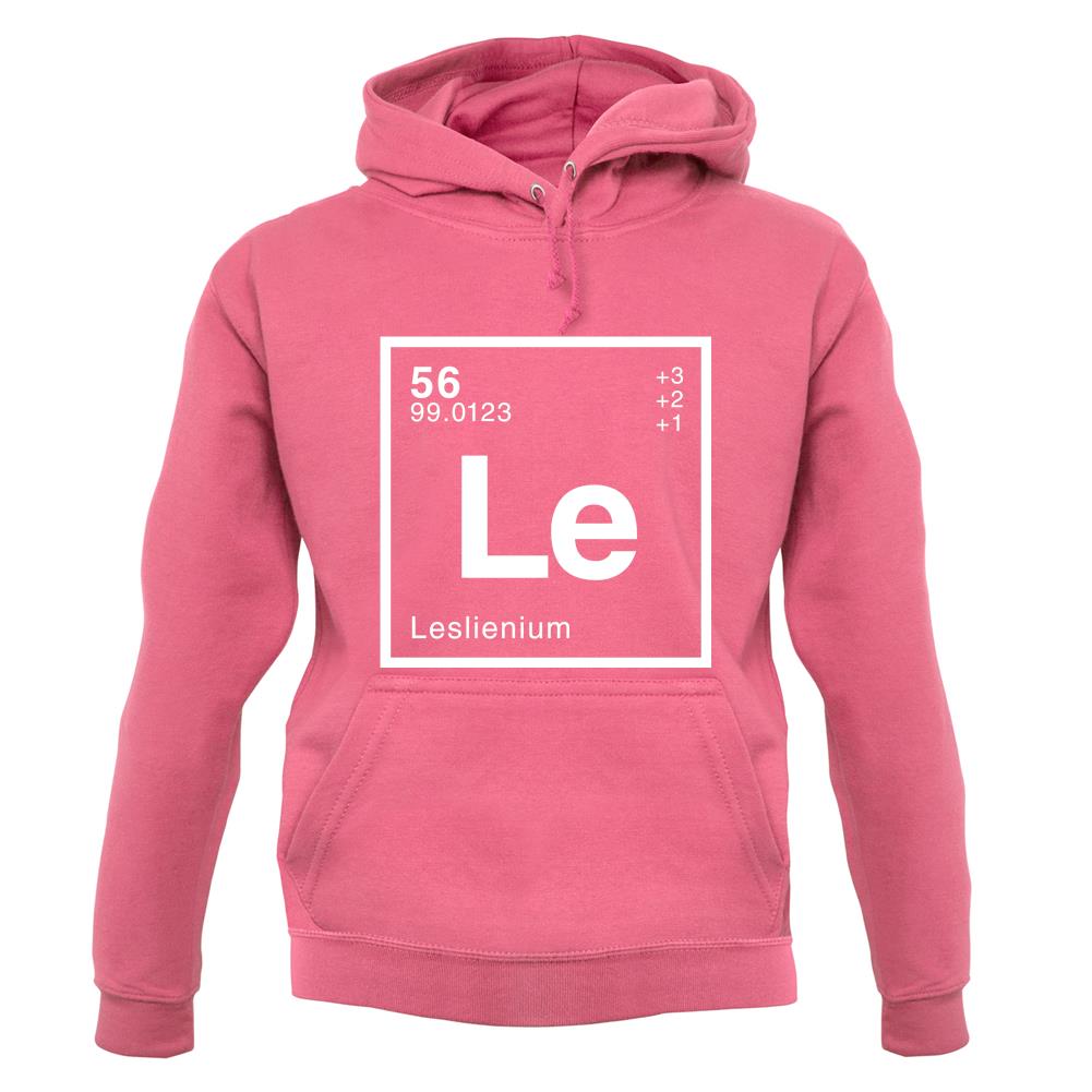 Leslie - Periodic Element unisex hoodie