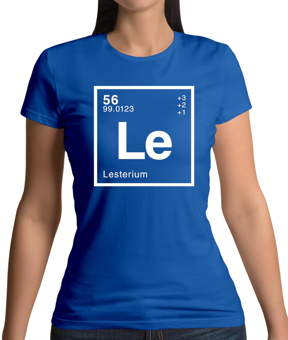 Lester - Periodic Element Womens T-Shirt