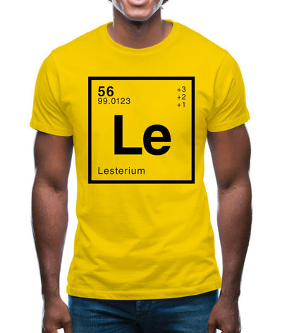 Lester - Periodic Element Mens T-Shirt