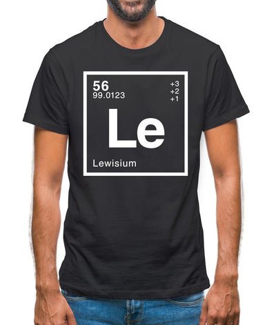Lewis - Periodic Element Mens T-Shirt