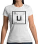 Lili - Periodic Element Womens T-Shirt