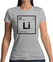 Lillian - Periodic Element Womens T-Shirt