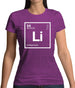 Lillian - Periodic Element Womens T-Shirt