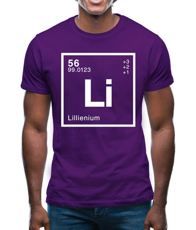 Lillie - Periodic Element Mens T-Shirt
