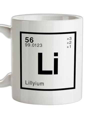 Element Name LILLY Ceramic Mug