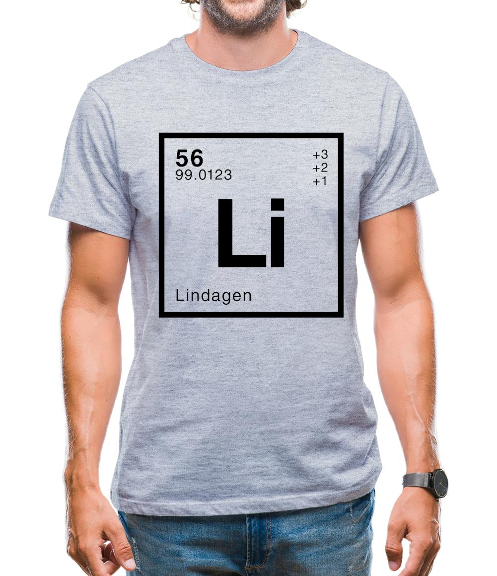 Linda - Periodic Element Mens T-Shirt
