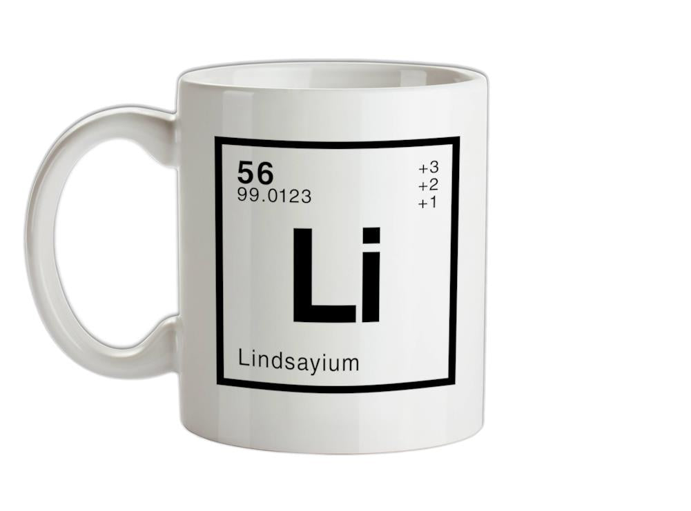Element Name LINDSAY Ceramic Mug