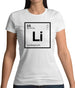Lindsey - Periodic Element Womens T-Shirt