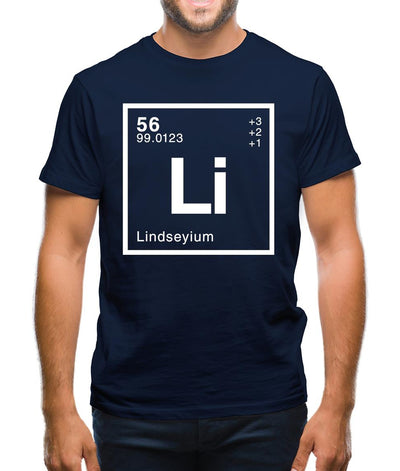 Lindsey - Periodic Element Mens T-Shirt