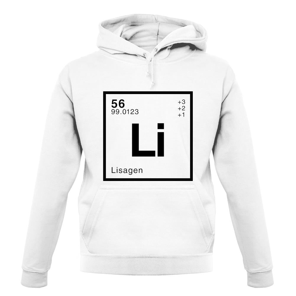 Lisa - Periodic Element unisex hoodie