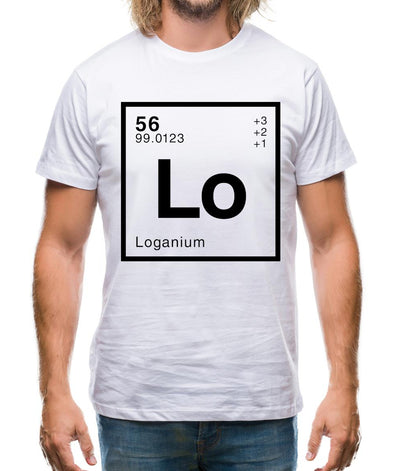 Logan - Periodic Element Mens T-Shirt