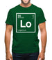 Logan - Periodic Element Mens T-Shirt