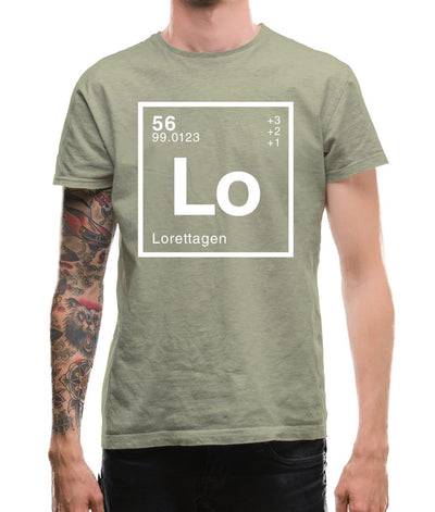 Loretta - Periodic Element Mens T-Shirt