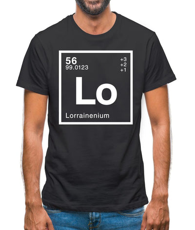 Lorraine - Periodic Element Mens T-Shirt