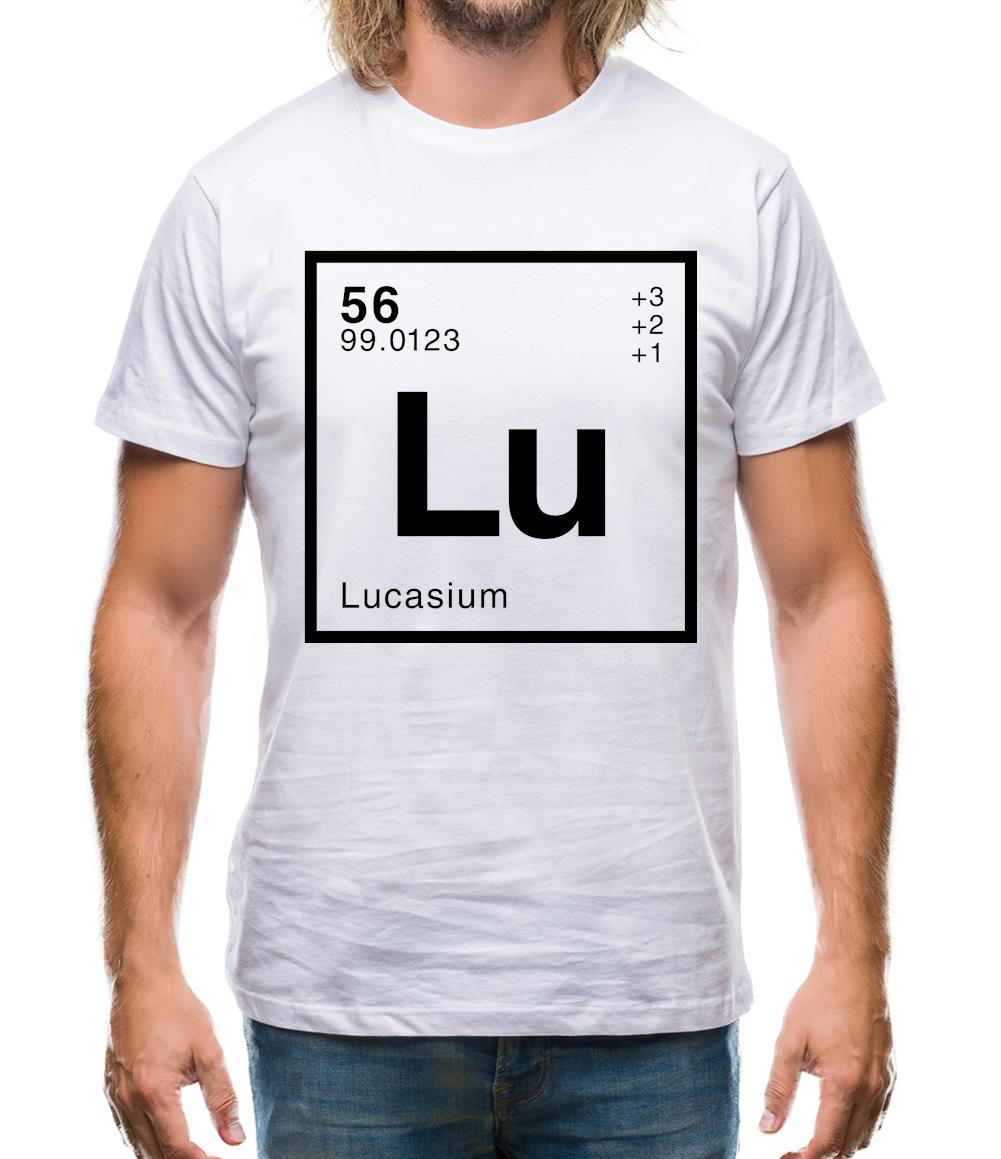 Lucas - Periodic Element Mens T-Shirt