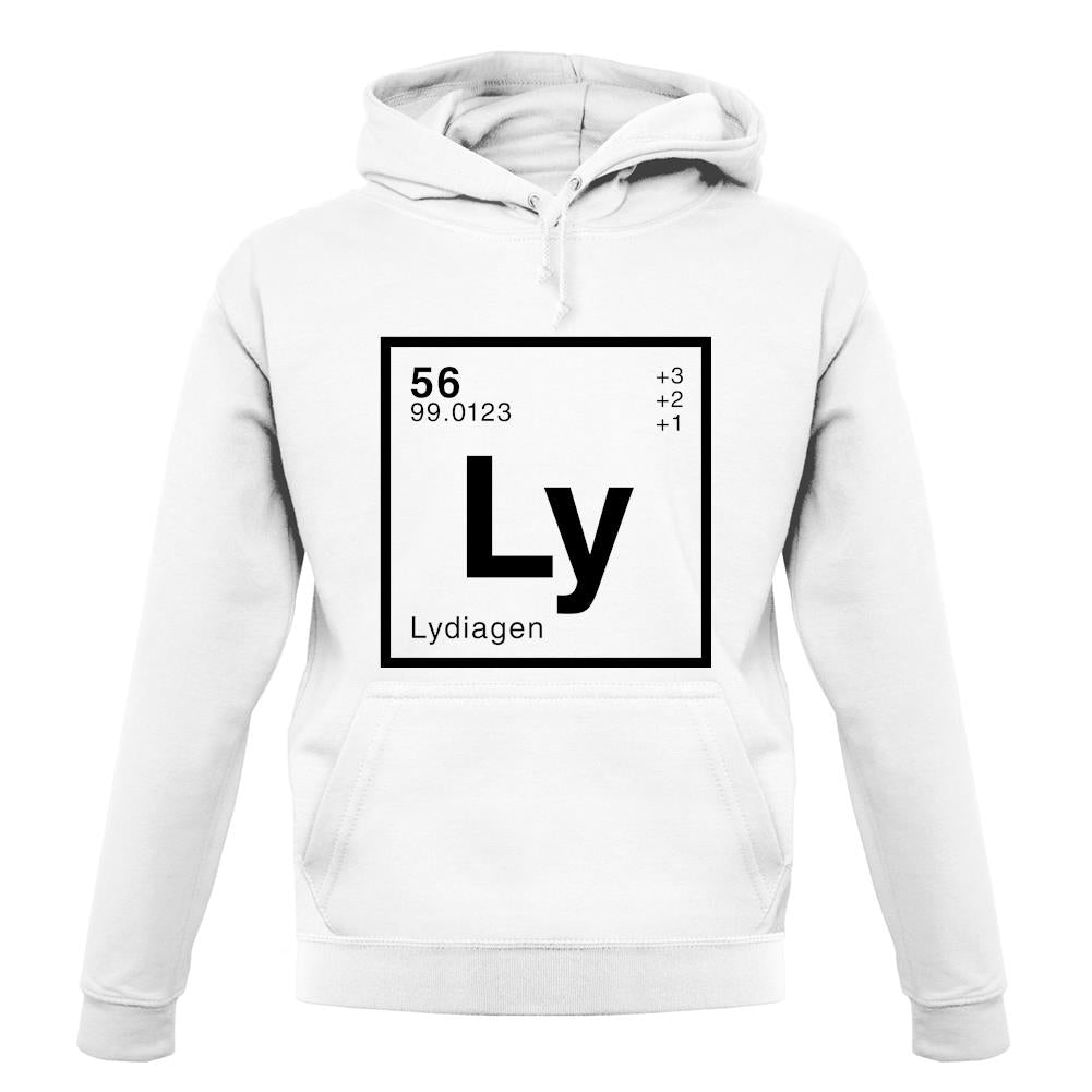 Lydia - Periodic Element unisex hoodie