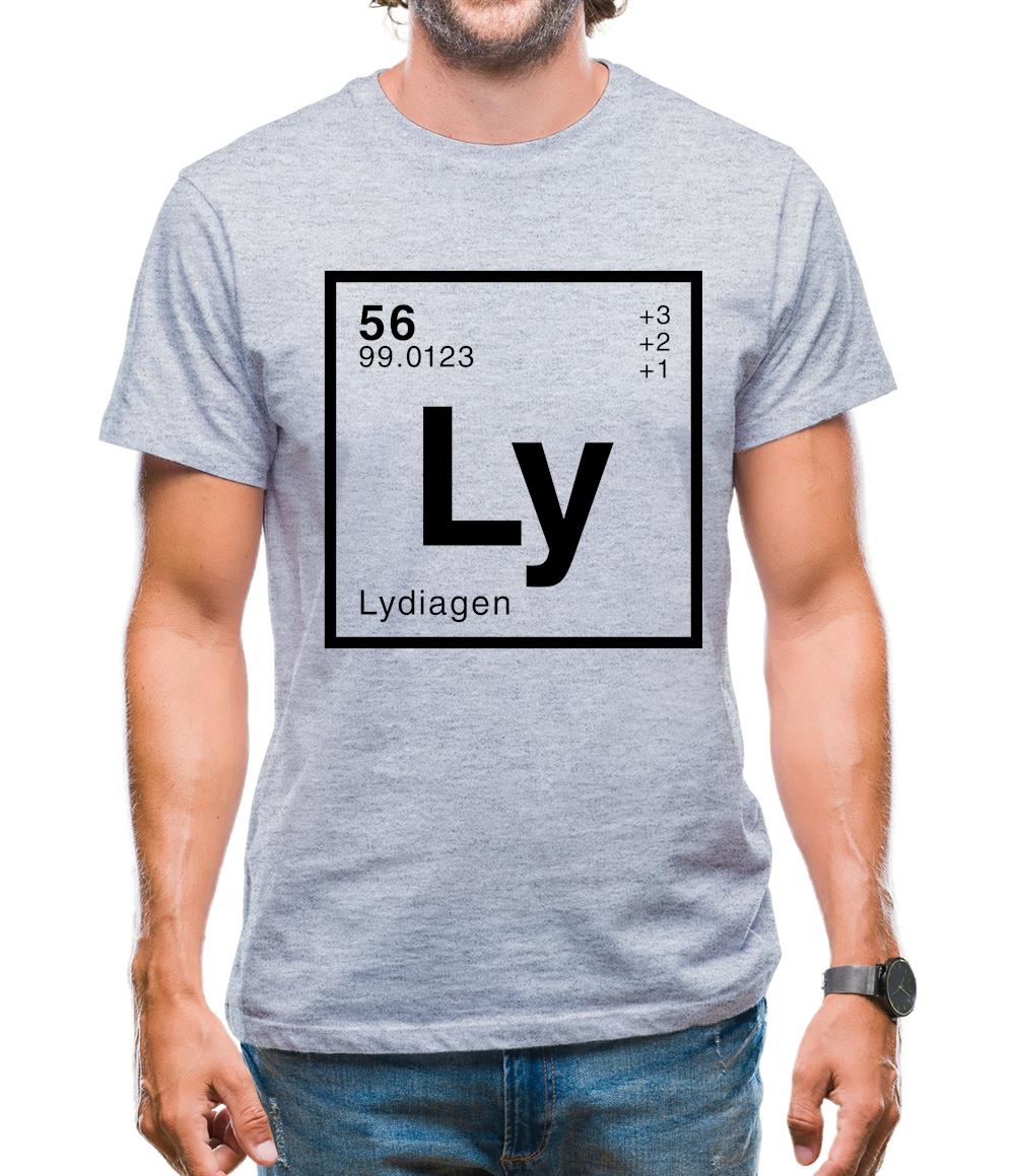 Lydia - Periodic Element Mens T-Shirt