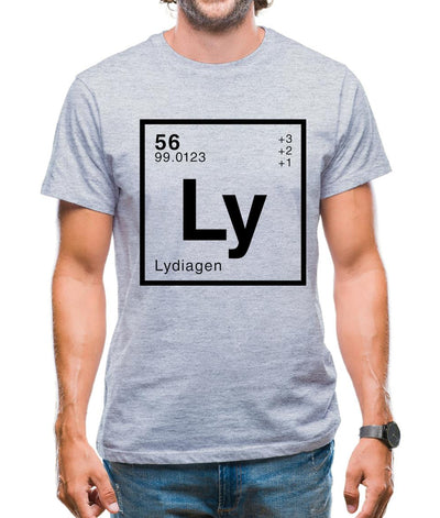Lydia - Periodic Element Mens T-Shirt