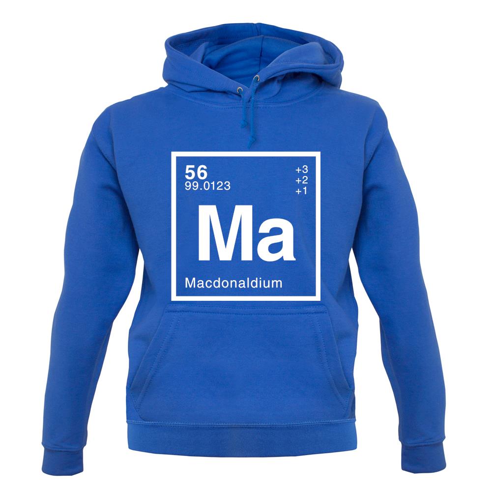 Macdonald - Periodic Element unisex hoodie