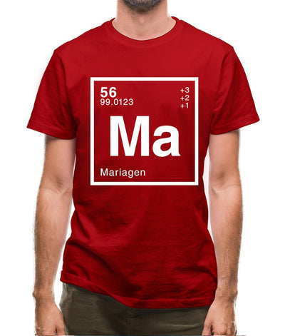 Maria - Periodic Element Mens T-Shirt