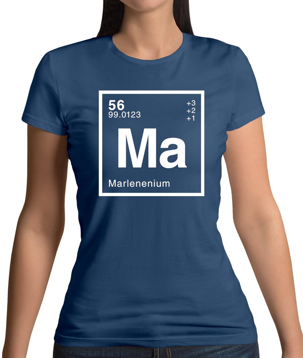 Marlene - Periodic Element Womens T-Shirt