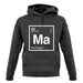 Martha - Periodic Element unisex hoodie