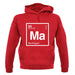 Martha - Periodic Element unisex hoodie