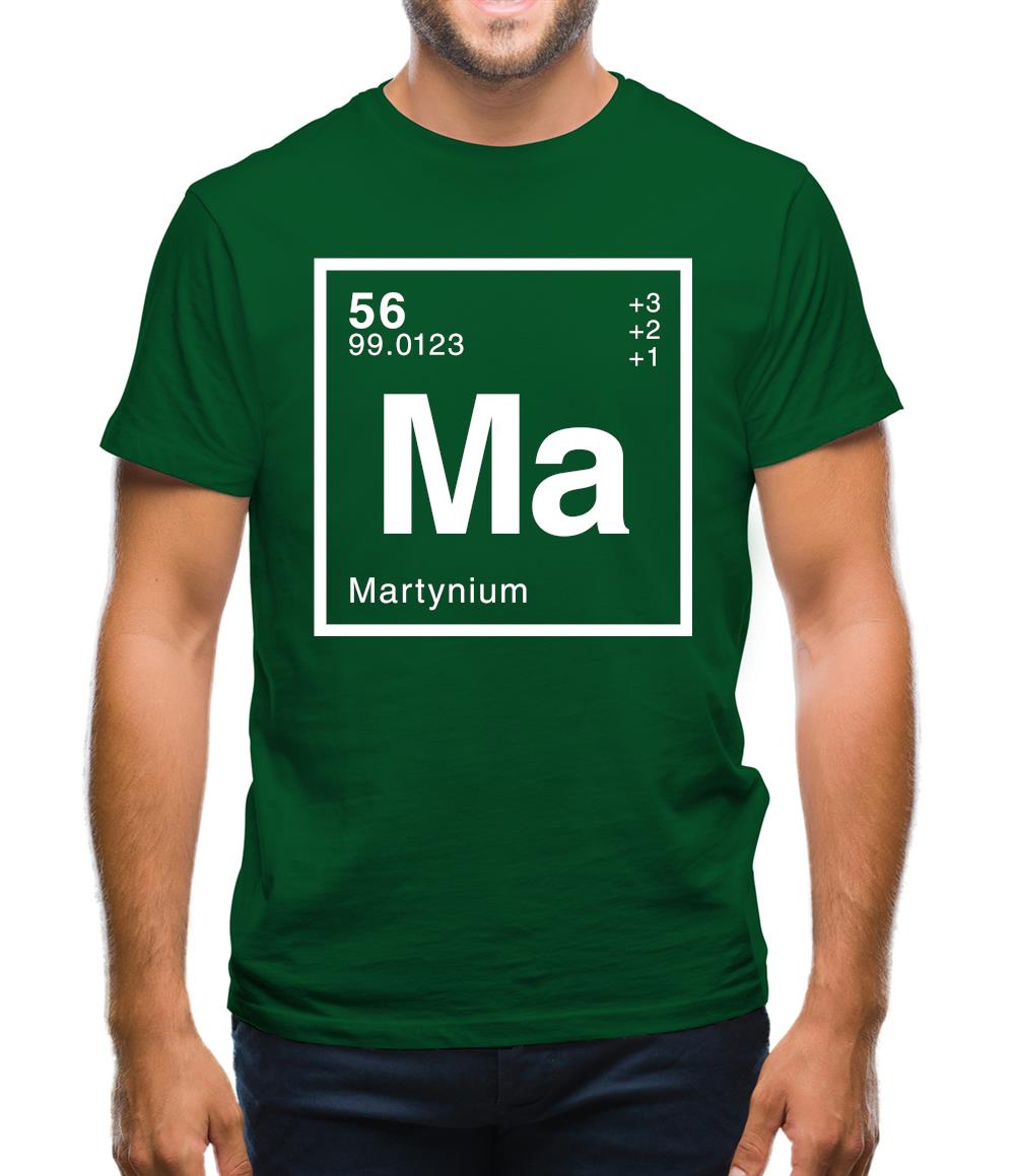 Martyn - Periodic Element Mens T-Shirt