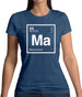 Marvin - Periodic Element Womens T-Shirt