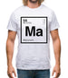 Mary - Periodic Element Mens T-Shirt