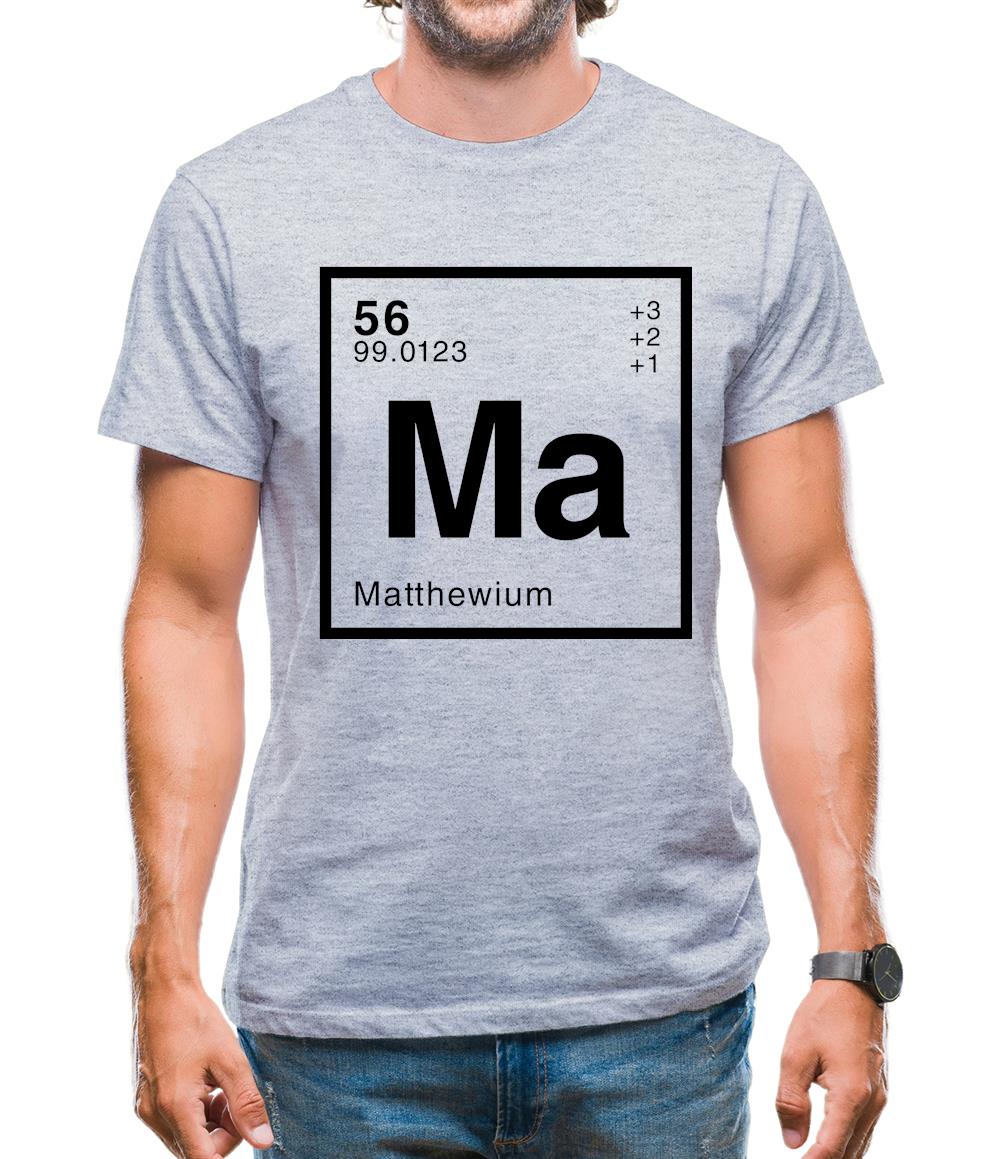 Matthew - Periodic Element Mens T-Shirt