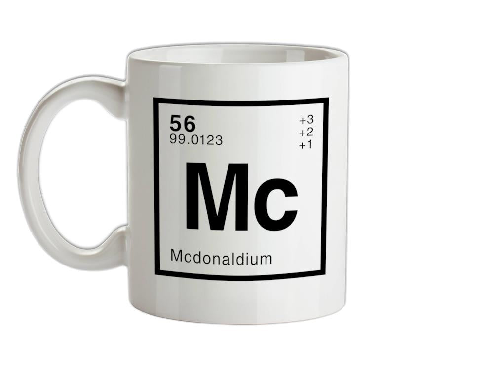 Element Name MCDONALD Ceramic Mug