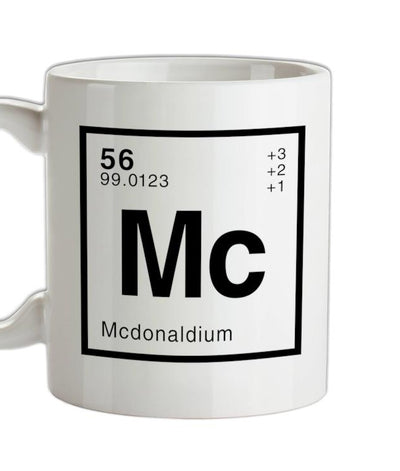 Element Name MCDONALD Ceramic Mug