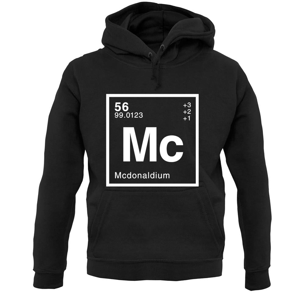 Mcdonald - Periodic Element Unisex Hoodie