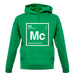 Mcdonald - Periodic Element unisex hoodie