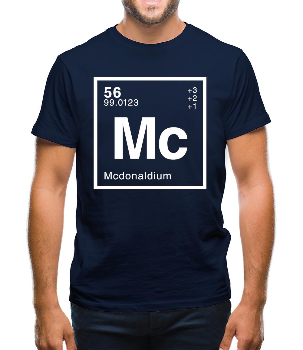 Mcdonald - Periodic Element Mens T-Shirt