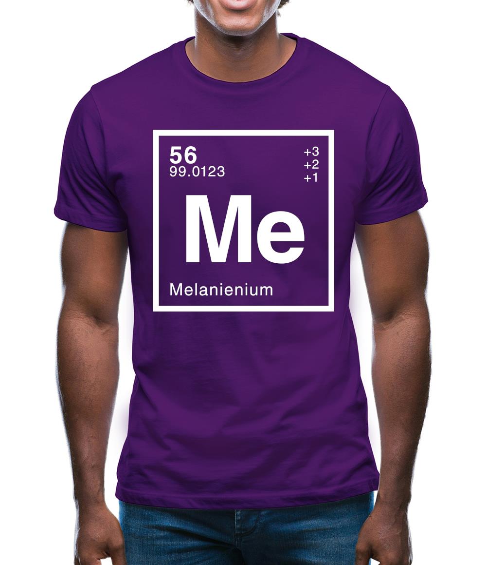 Melanie - Periodic Element Mens T-Shirt