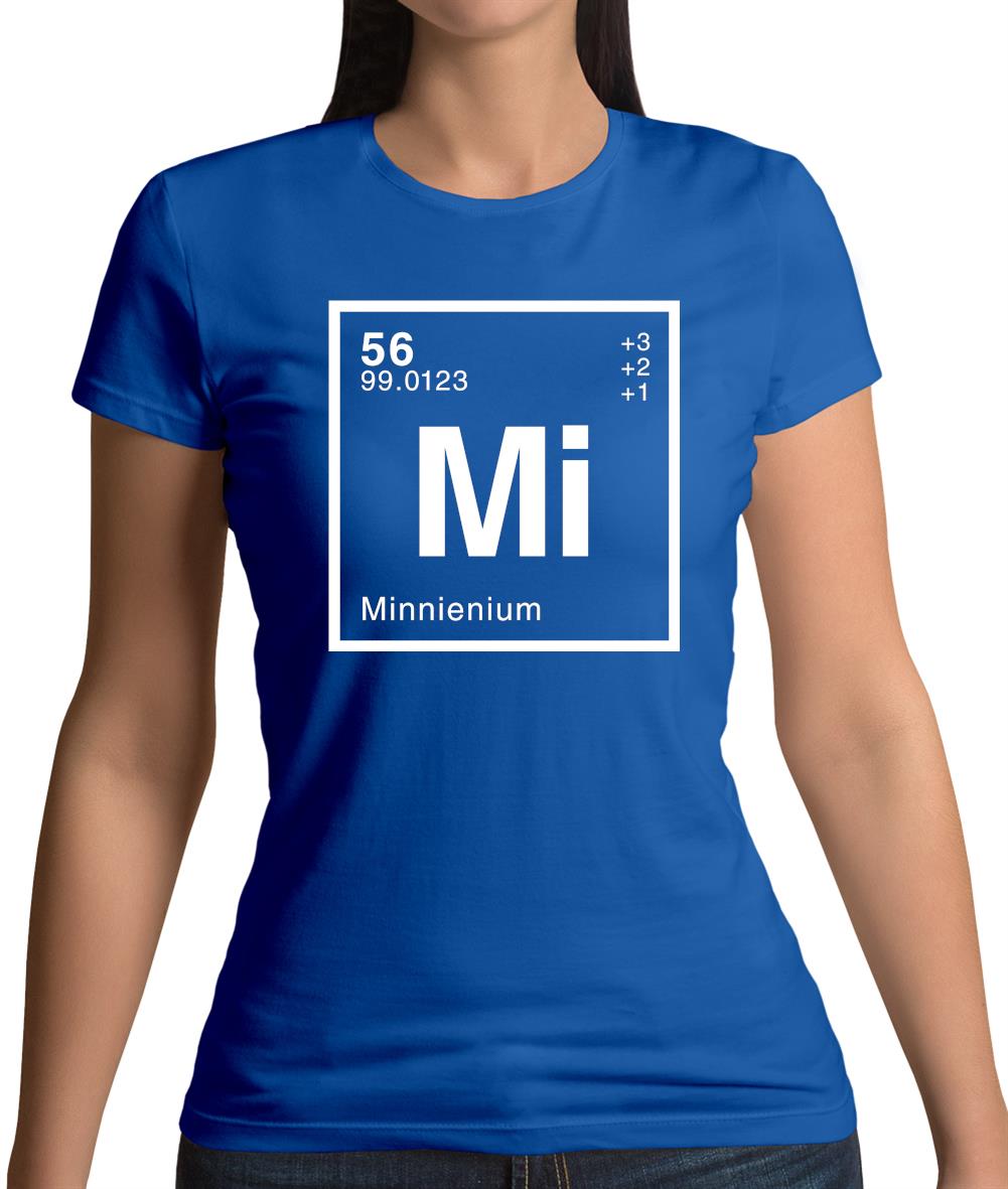 Minnie - Periodic Element Womens T-Shirt