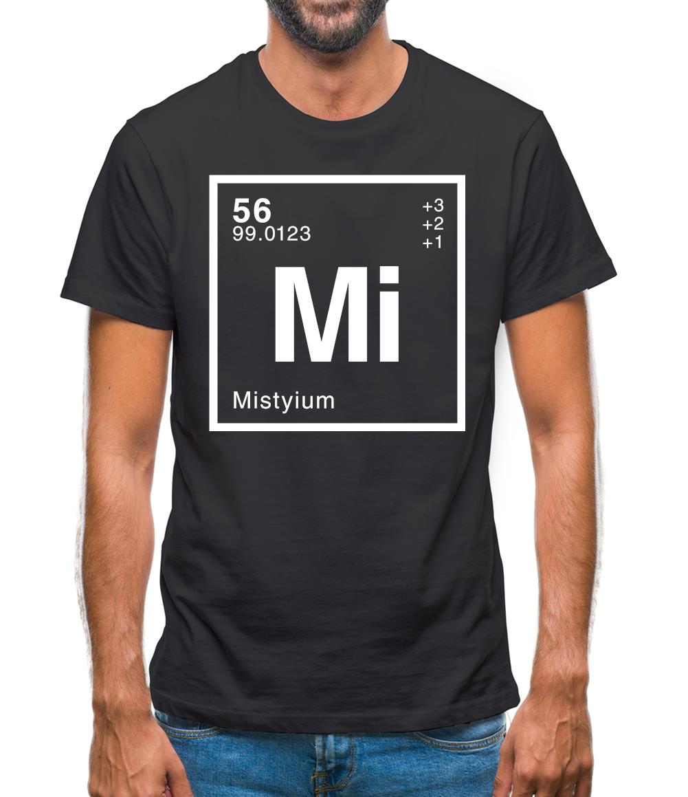 Misty - Periodic Element Mens T-Shirt