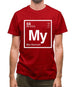 Myrtle - Periodic Element Mens T-Shirt