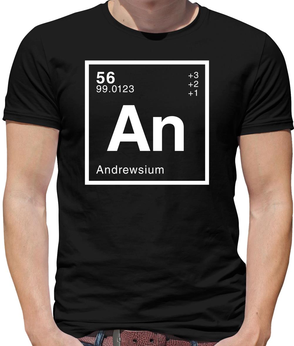 Andrews - Periodic Element Mens T-Shirt
