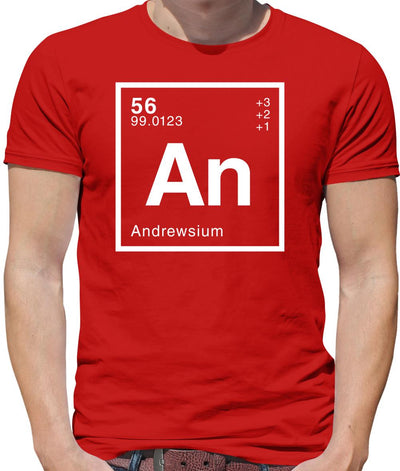 Andrews - Periodic Element Mens T-Shirt