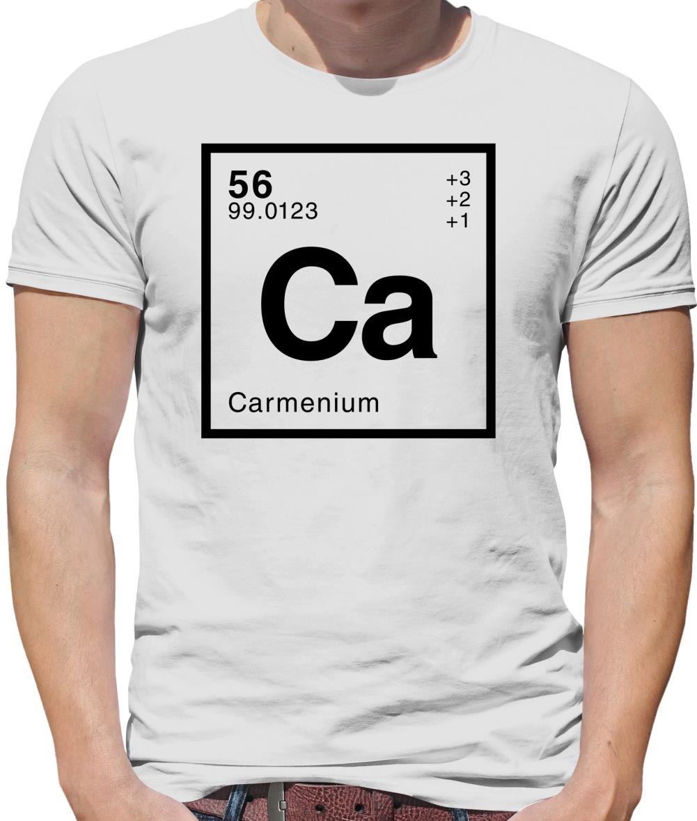 Carmen - Periodic Element Mens T-Shirt