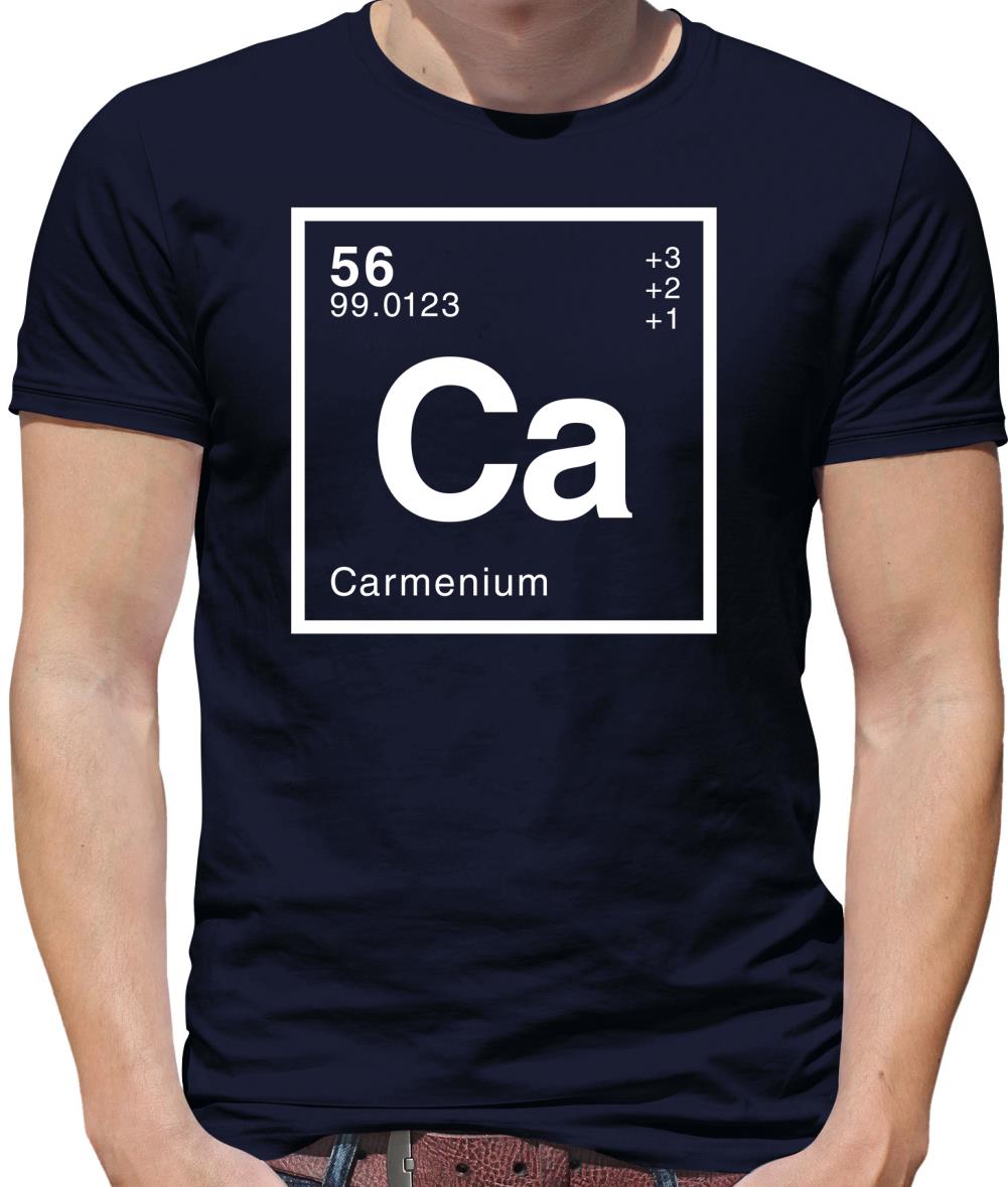 Carmen - Periodic Element Mens T-Shirt